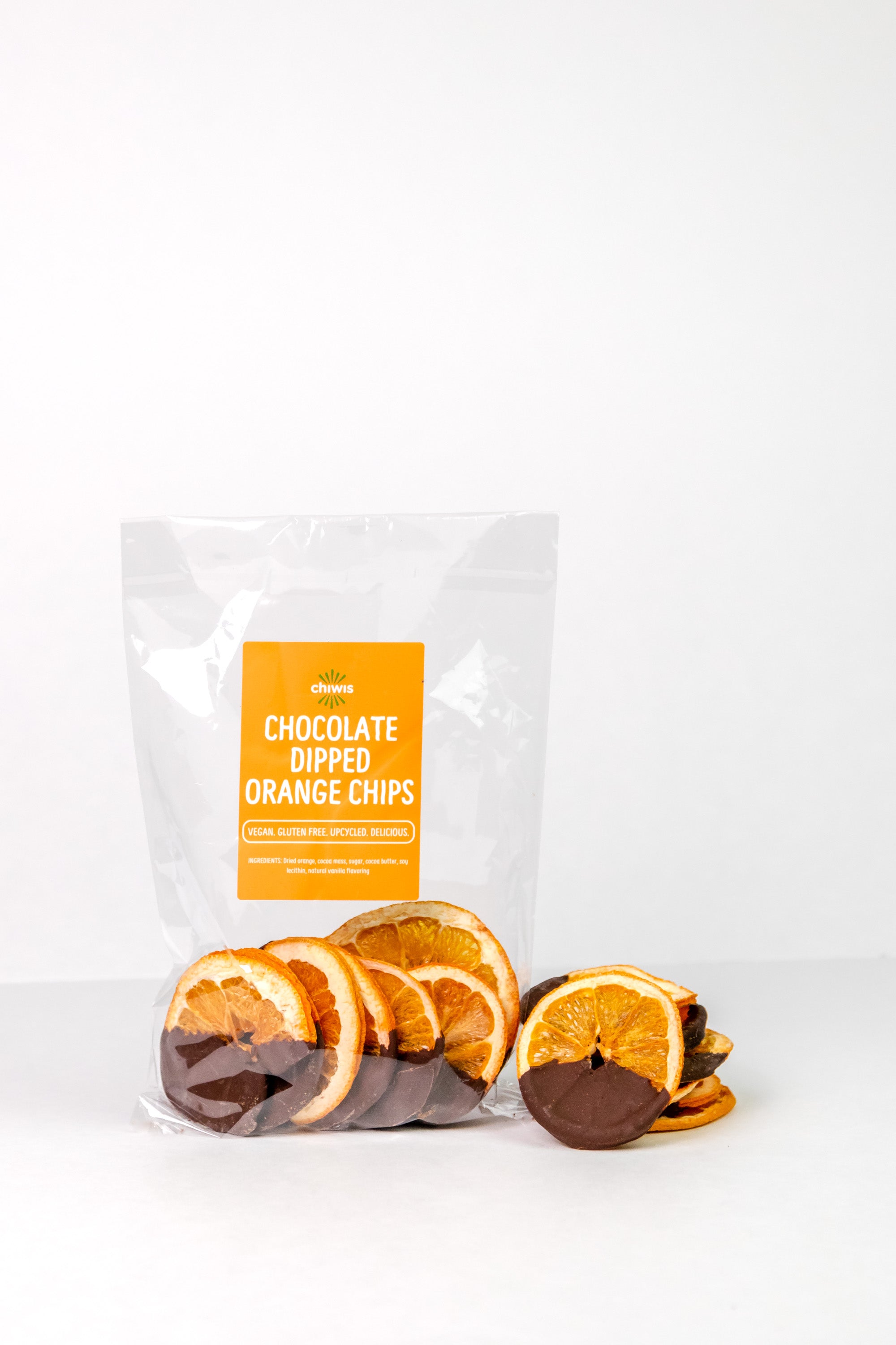Chocolate Dipped Orange Chips